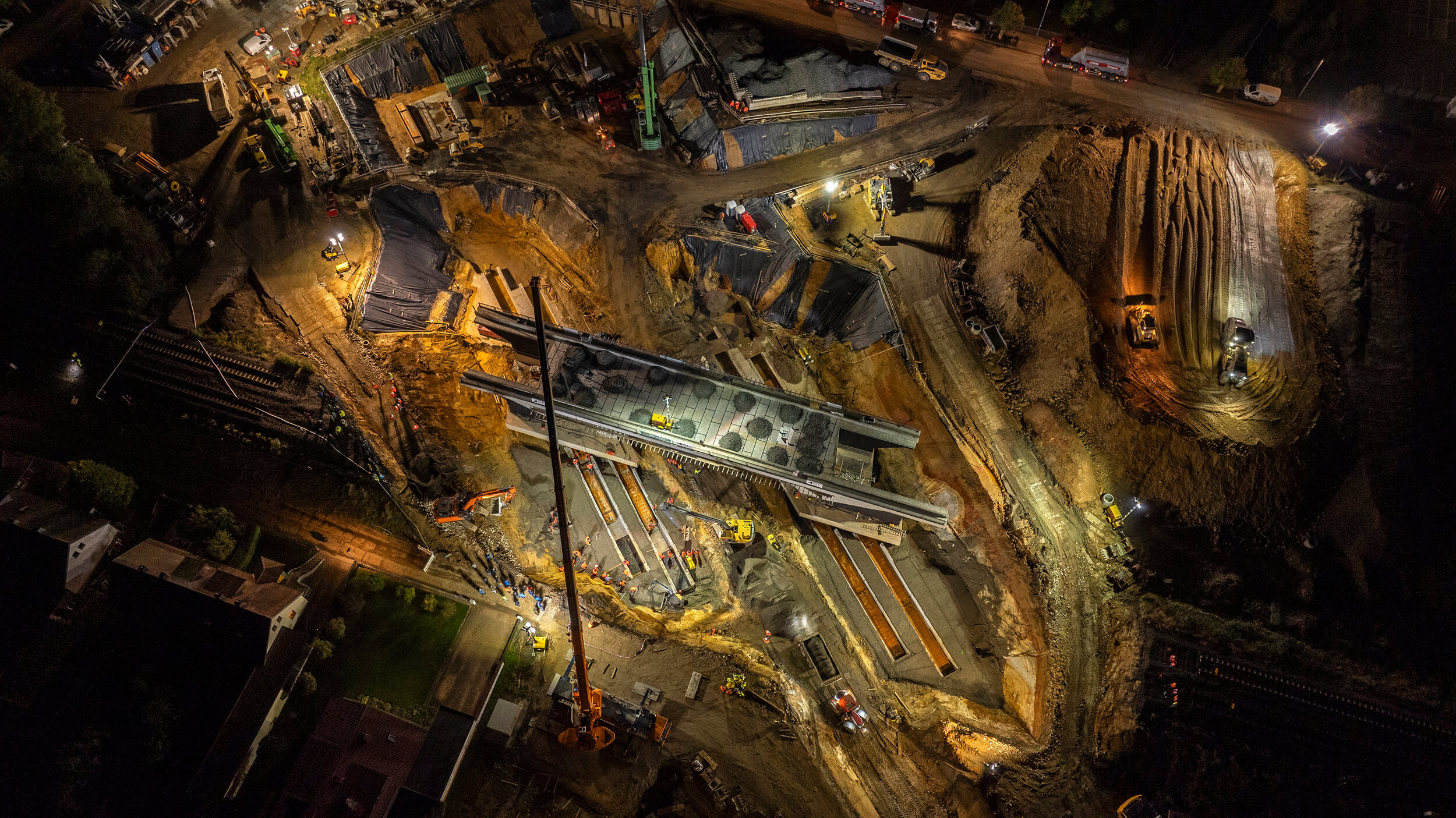 Brückeneinschub BW2-3 Waldershof 2024 für Staatliches Bauamt Amberg-Sulzbach