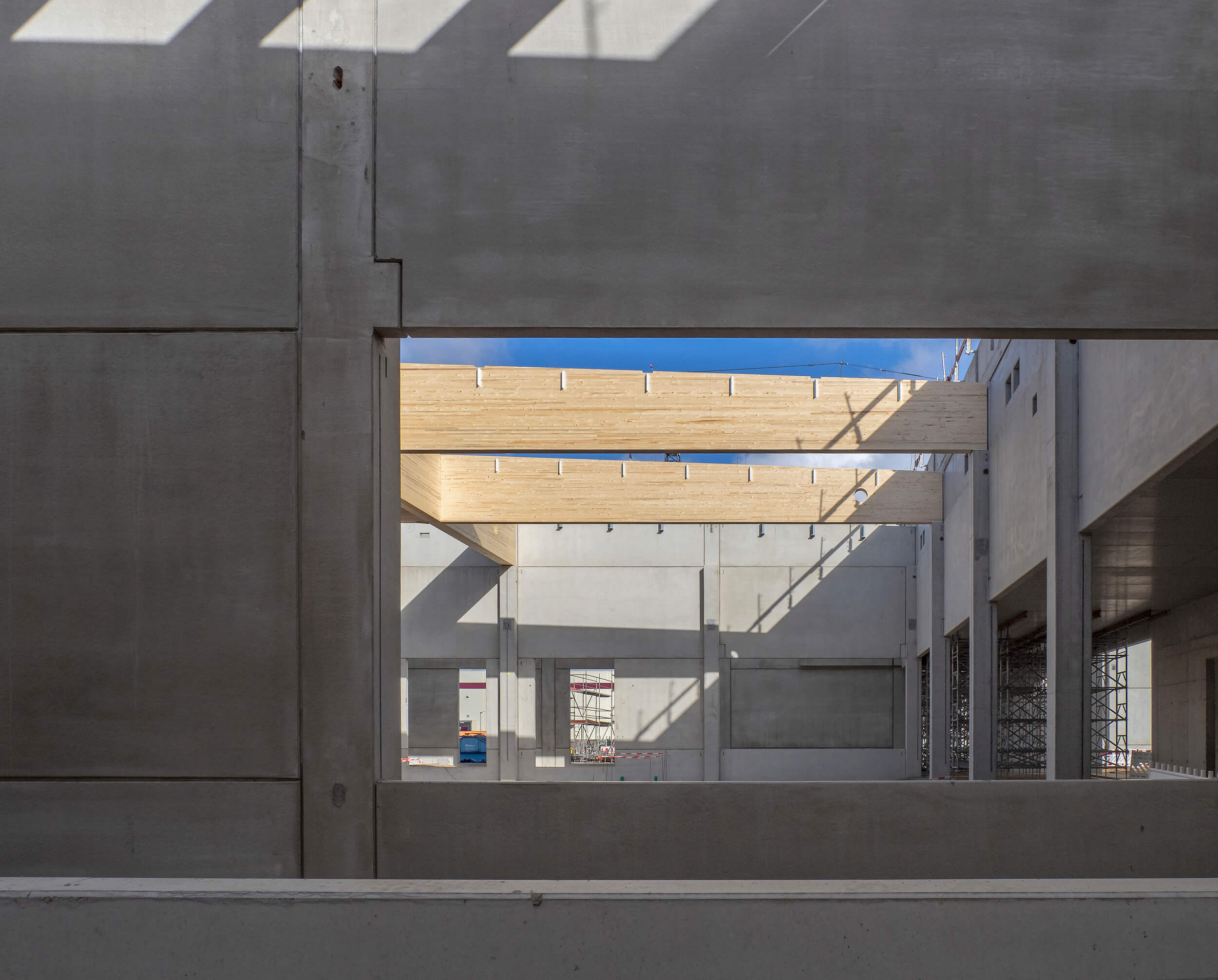 Innovationszentrum Hallstadt 2024 für Tragraum Ingenieure, Nürnberg + Nickel und Wachter Architekten, Bamberg